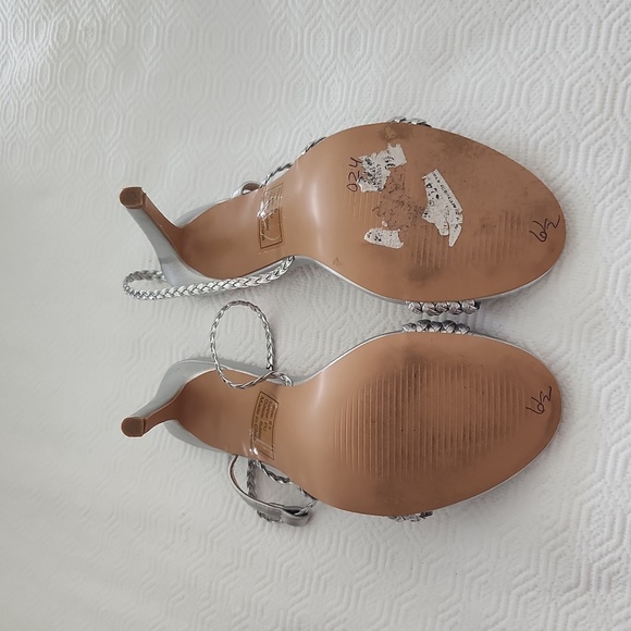 3 for $20 Silver strappy sandals - Picture 3 of 7
